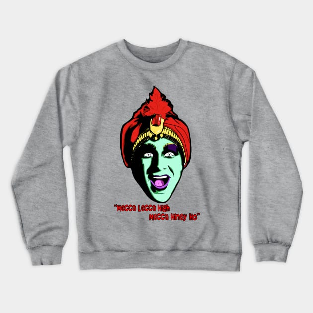 Jambi the Genie!! Crewneck Sweatshirt by HellraiserDesigns